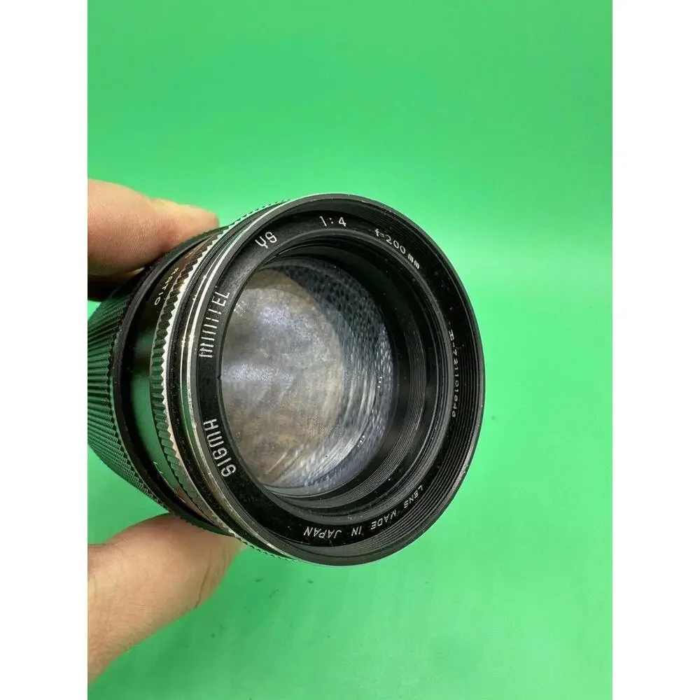 SIGMA Minitel YS 1:4 F 200 MM / Telephoto Lens/ Made IN Japan